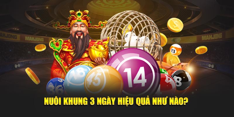 Nuôi khung 3 ngày hiệu quả như nào? 